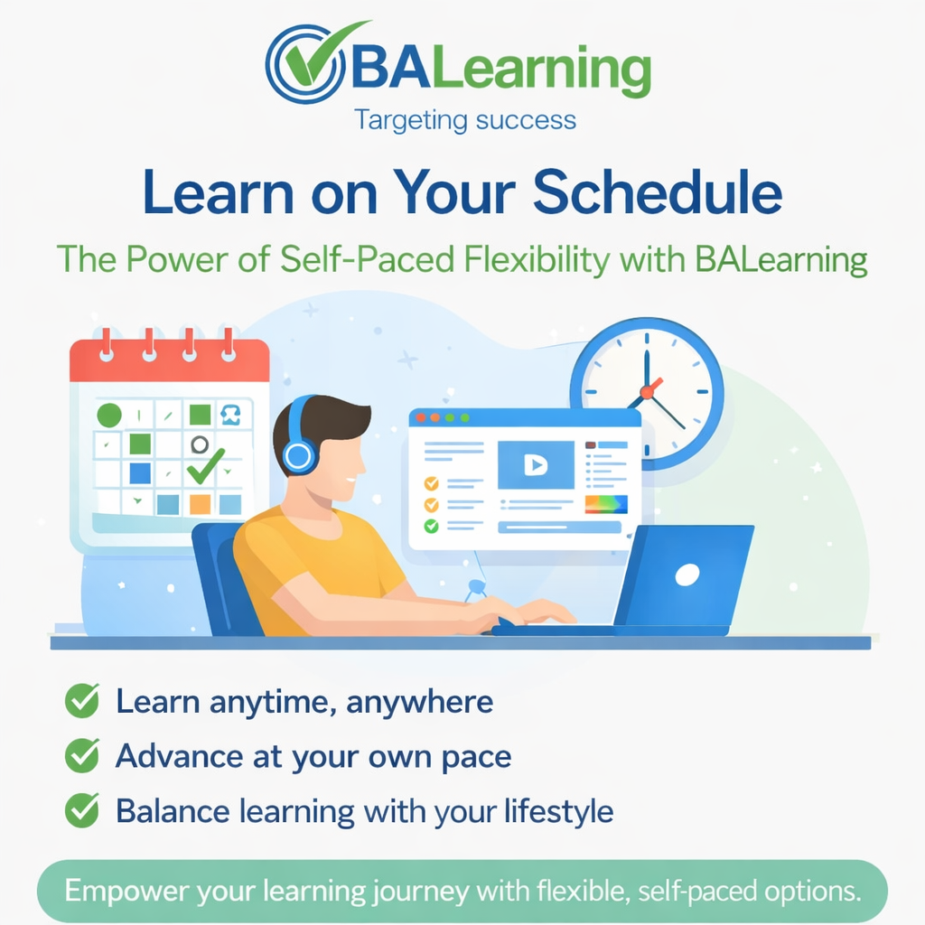Self-Paced Flexibility with BALearning: Learn at Your Own Pace