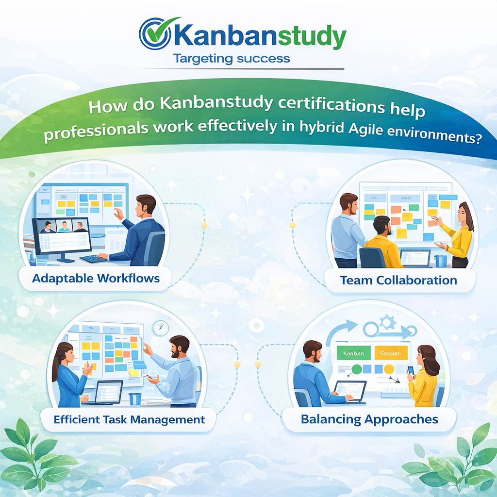 Kanbanstudy Certifications: Boosting Efficiency in Hybrid Agile Environments