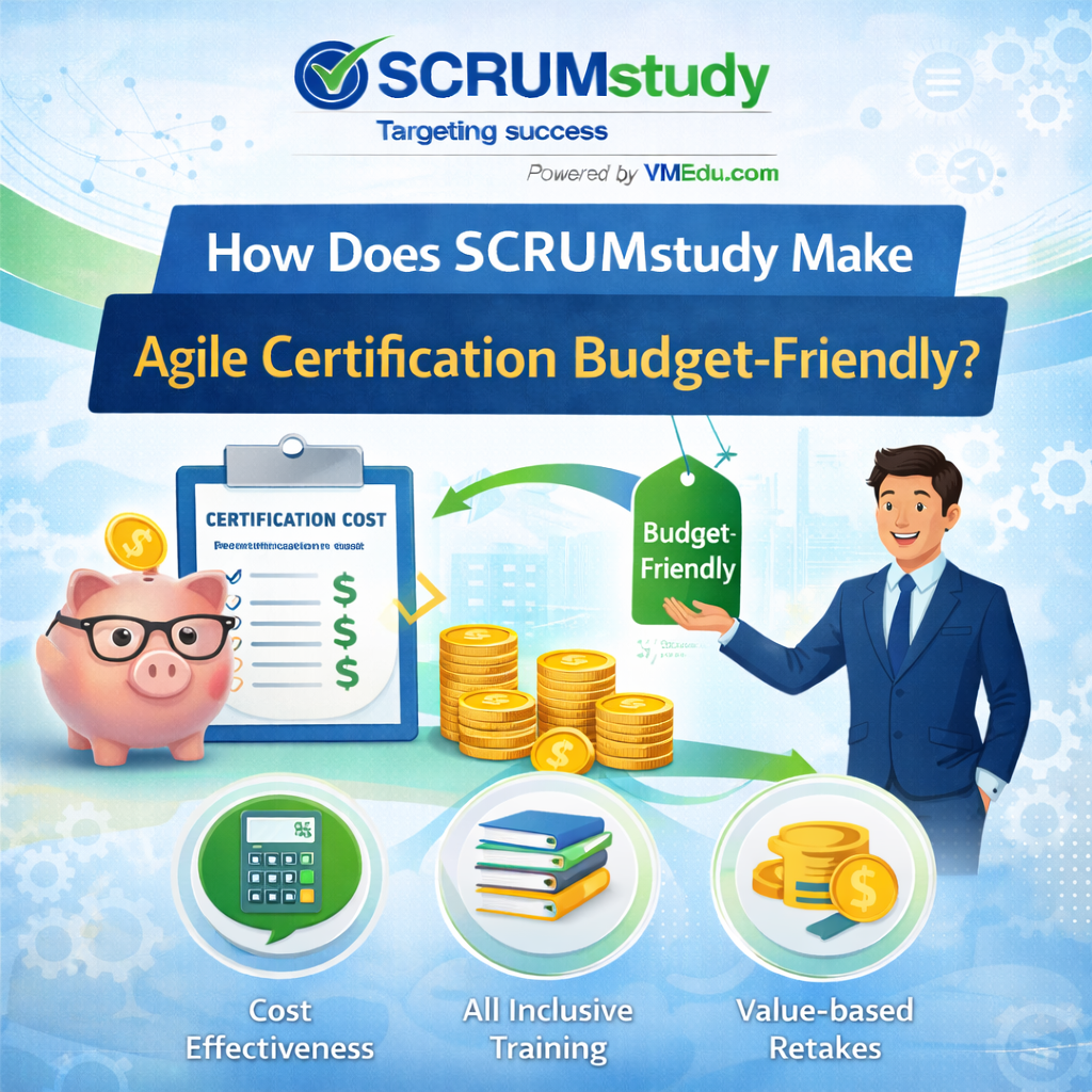 How SCRUMstudy Makes Agile Certification Budget-Friendly | Affordable Agile Training